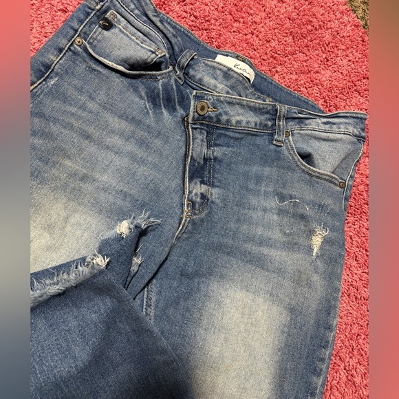 KanCan Light Blue Distressed Skinny Jeans - Picture 2 of 5